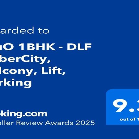 Bluo 1Bhk - Dlf Cybercity, Balcony, Lift, Parking Gurgaon Extérieur photo
