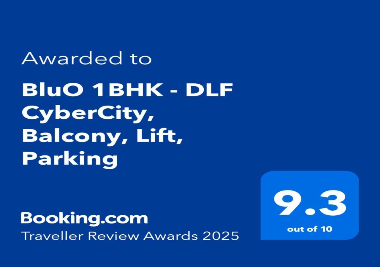 Bluo 1Bhk - Dlf Cybercity, Balcony, Lift, Parking Gurgaon Extérieur photo